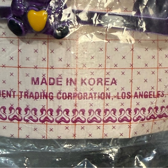 Set Of 4 Vintage Hand Painted Animal Hair Clips And 12 Jelly Bracelets - Picture 4 of 16